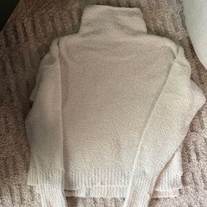 UGG Cream Bouclé Turtleneck Sweater